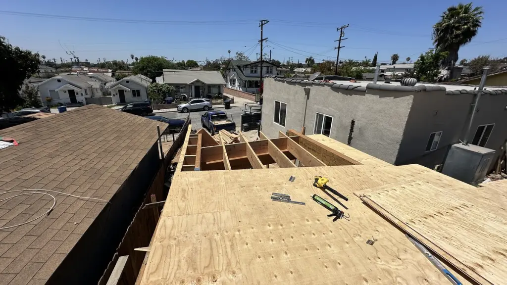 Ataman Studio ADU construction site preparation in California