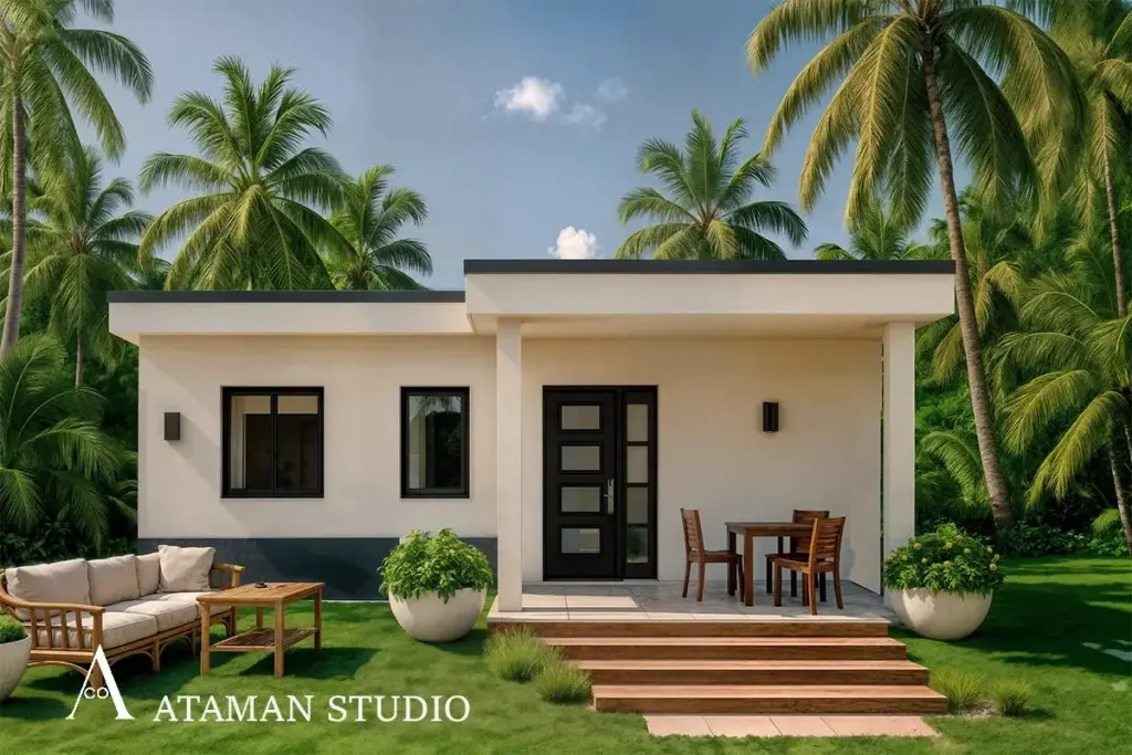 Ataman Studio Small ADU house exterior with modern design